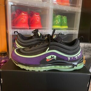 Nike Air Max 97 Halloween Slime Sz 10 no box